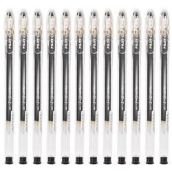 PILOT 百乐 BL-G1-5T 中性笔 黑色 0.5mm（12支装） *4件