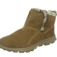 SKECHERS 斯凯奇 ON-THE-GO系列 13654 女士雪地短靴