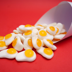 ecoro怡可诺迷你煎蛋形橡皮糖软糖200g2盒