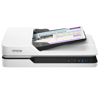 EPSON 爱普生 DS-1610 A4 ADF+平板 22ppm高速彩色文档扫描仪  自动进纸