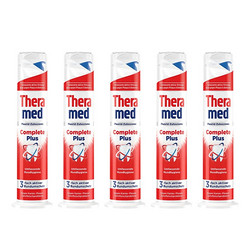 Theramed 泰瑞美 站立式全效美白牙膏 100ml *5支 