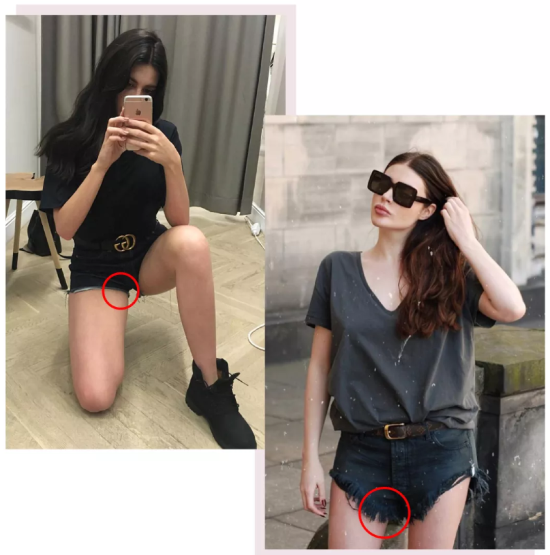 腿粗不要这样穿，真的太显腿细了！