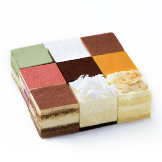 LE CAKE 诺心 环游世界蛋糕 2磅 礼盒装