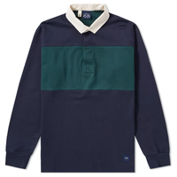 BLEU DE PANAME RUGBY 宽条纹 男士长袖POLO衫