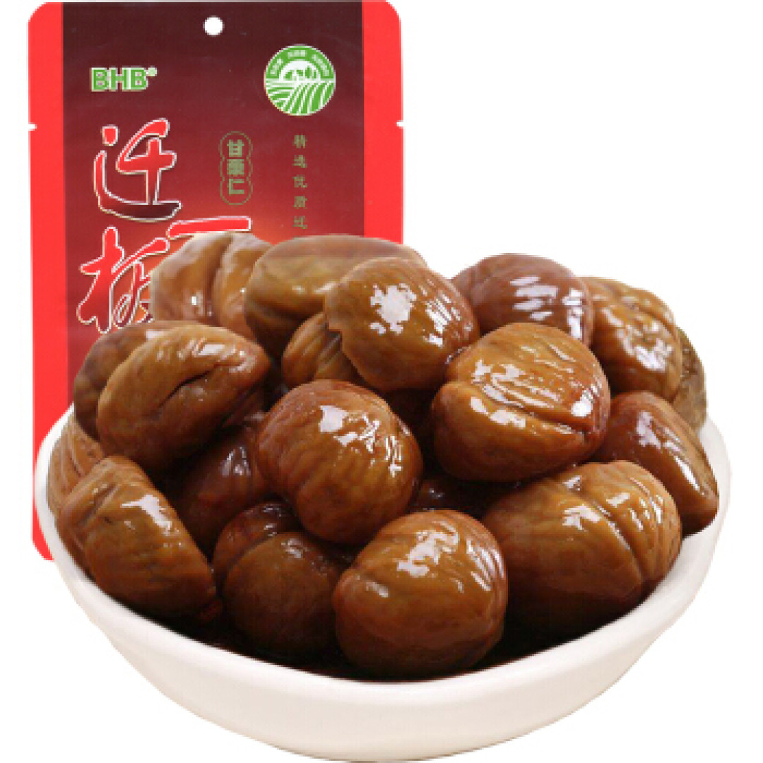 白菜好价一次吃个爽-BHB 河北迁西栗子 板栗仁 100g *12件