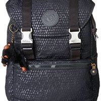  凯普林 kipling 凯浦林 Experience 女士双肩背包 黑色蟒纹
