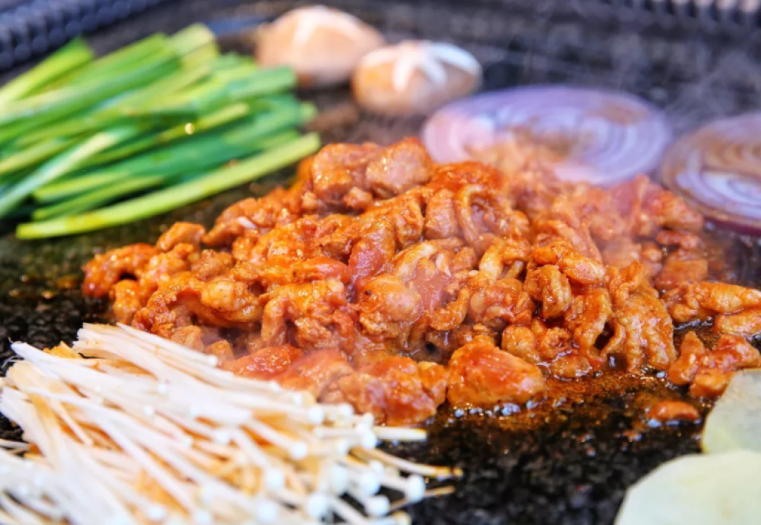 男子汉烤肉,屯里独一份
