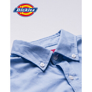  Dickies 帝客 181M20EC04 男士牛津纺衬衫 M码 蓝色