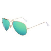Ray·Ban 雷朋 飞行员系列 偏光太阳镜 绿色 58mm
