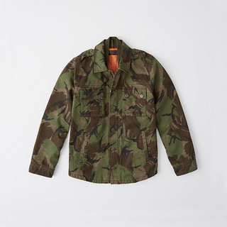 Abercrombie & Fitch 223715-1 男士军装风衬衫式夹克