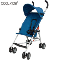 COOLKIDS 日本婴儿推车CK超轻车Z3儿童伞车超轻便携可折叠半躺避震幼儿童车 BL 雪邦蓝
