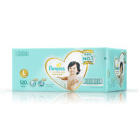京东PLUS会员:Pampers 帮宝适 一级系列 婴儿纸尿裤 L120片 *2件