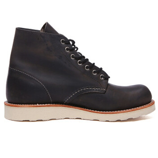  RED WING 红翼 男士牛皮高帮工装靴 黑色 42码