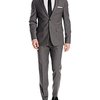  DKNY 男士修身西服套装 灰色
