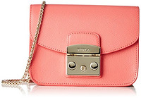 FURLA 芙拉 Metropolis Mini 女式斜挎包 黑色