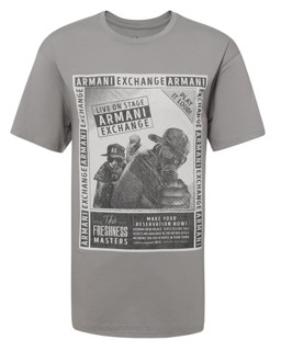 Armani Exchange 3YZTXJ-ZJH4Z SILVER1901 男士T恤