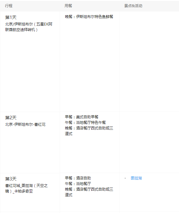 北京-土耳其伊斯坦布尔+卡帕多奇亚+棉花堡+爱琴海12天10晚(宿五星酒店)
