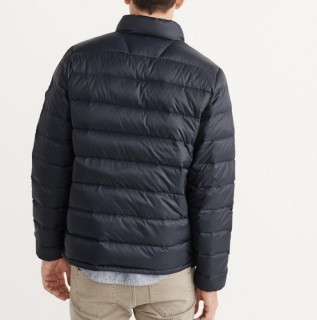 Abercrombie & Fitch 166308 男士收纳式羽绒服
