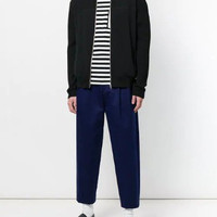 KENZO 男士拉链针织开衫