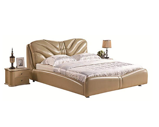 NMDS 诺曼迪诗 9963 诺曼迪诗 欧式真皮皮床 1.5*2m