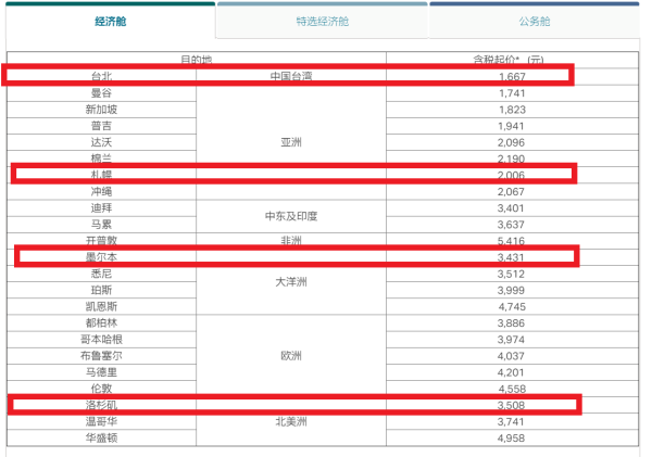 中秋好价！五星国泰航空，双人特惠  