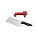 预售、移动专享：ZWILLING 双立人 中式菜刀和红色磨刀器套装