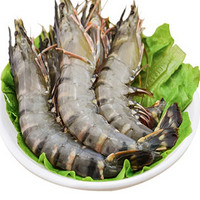简单滋味 越南黑虎虾 16-20只 400g *4件 +凑单品