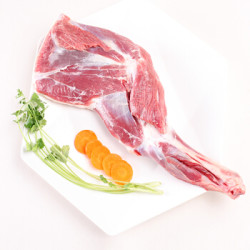 涝河桥 宁夏滩羊 羊前腿 1.5kg*2件+上鲜 盐酥鸡 500g