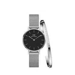 23日0点：Daniel Wellington CLASSIC PETITE 女士石英表 28mm + CLASSIC CUFF 155mm 手镯套装