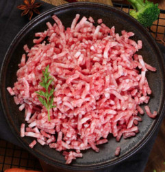 湘村黑猪 猪肉馅(70%瘦肉) 300g/袋 供港猪肉 儿童放心吃 GAP认证 黑猪肉 （新老包装随机发货）