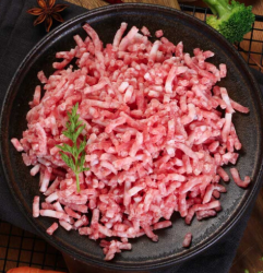湘村黑猪 猪肉馅(70%瘦肉) 300g/袋 供港猪肉 儿童放心吃 GAP认证 黑猪肉 (新老包装随机发货) *11件