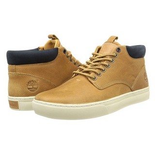 Timberland 添柏岚 Adventure 2.0 Cupsole Chukka 男士休闲鞋 Yellow (Wheat) UK8