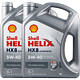 Shell 壳牌 Helix HX8 灰喜力 SN 5W-40 全合成机油 4L*2 德产