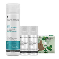 PAULA'S CHOICE 宝拉珍选 净肤祛痘套组 (洁面237ml+水杨酸30ml*2+粉刺针+化妆棉)