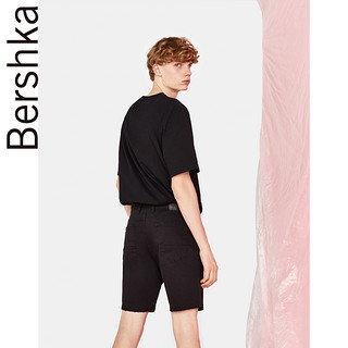 Bershka 巴适卡 03072111800 男士趣味印字T恤 S