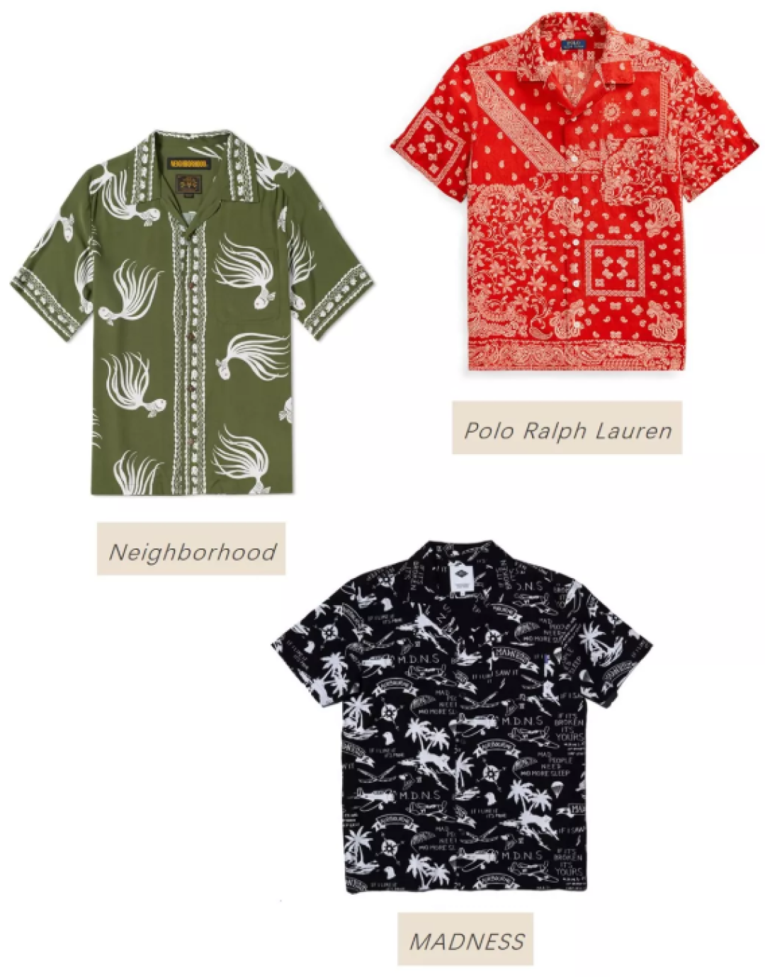 怀旧经典!夏威夷衬衫是今年回潮的独特搭配单品!