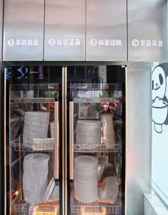 大望路新开自选食堂,均价3.98元,自选菜品称重结账像回到了大学食堂!