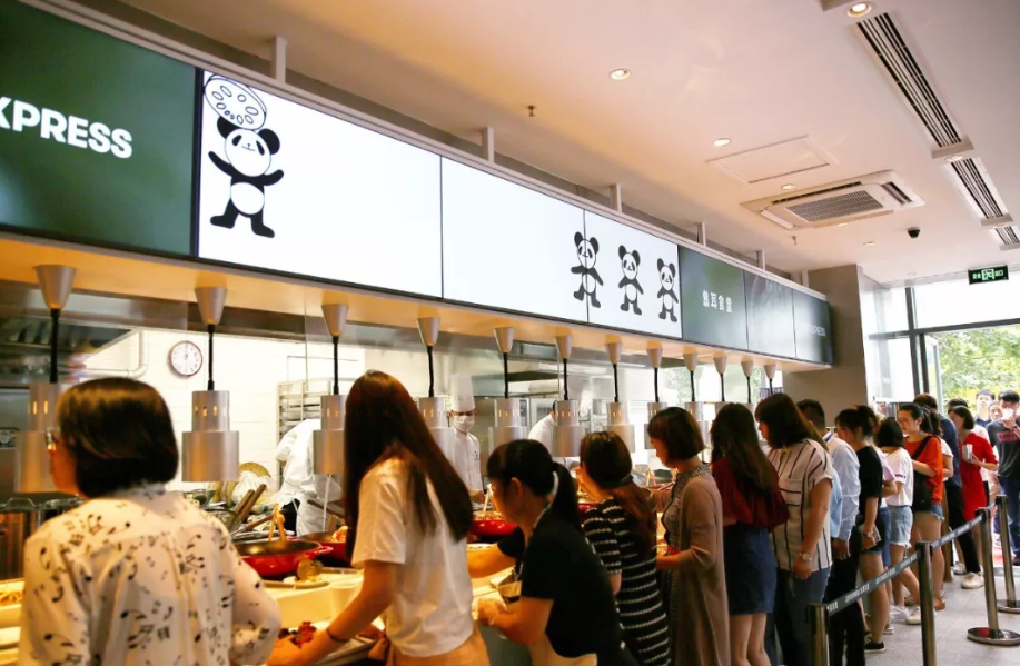 大望路新开自选食堂,均价3.98元,自选菜品称重结账像回到了大学食堂!