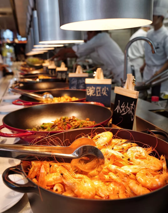 大望路新开自选食堂,均价3.98元,自选菜品称重结账像回到了大学食堂!