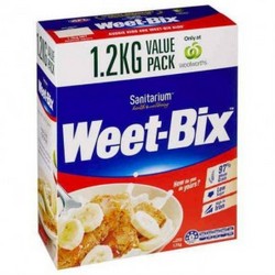 Weet-Bix 燕麦片 原味 1.2kg *3件