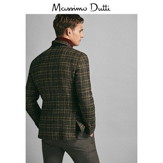 Massimo Dutti 02016218710-23 男士羊毛混纺西装外套 56