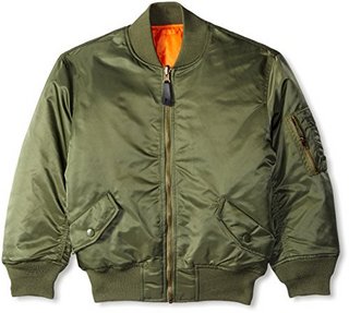  ALPHA INDUSTRIES MA-1 男童飞行员夹克