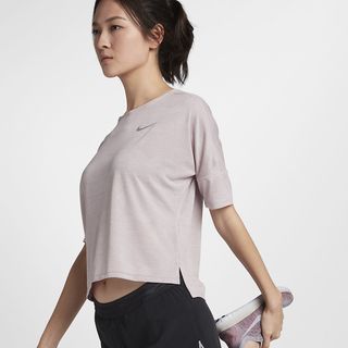 耐克 NIKE Dri-FIT Medalist 女子短袖跑步上衣