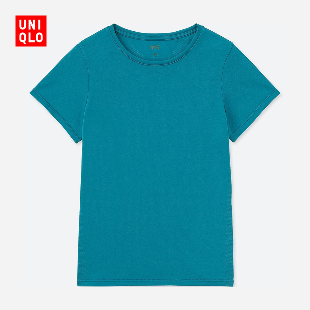 UNIQLO 优衣库 DRY-EX 女款圆领T恤