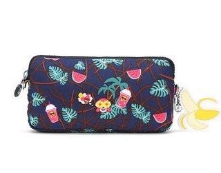 Kipling 凯浦林 K7018390C00F 女士Emoji表情联名款印花钱包