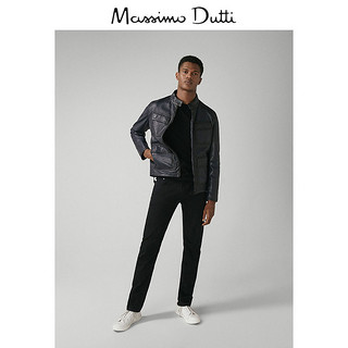 Massimo Dutti 03302102400-23 男士双面穿羊皮革夹克 L