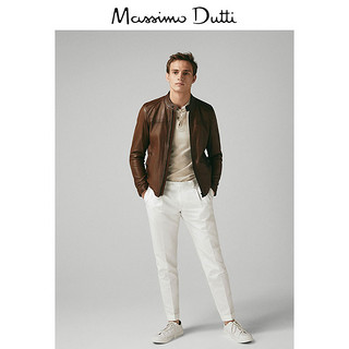 Massimo Dutti 03301101700-23 男士羊皮革夹克 S