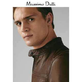 Massimo Dutti 03301101700-23 男士羊皮革夹克 S