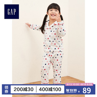 Gap 盖璞 女童居家服两件装