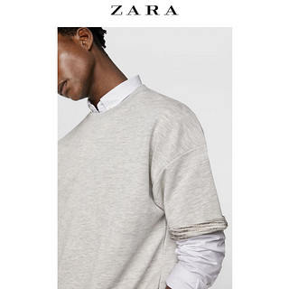 ZARA 05350323052-23 男士廓形短袖卫衣 XL